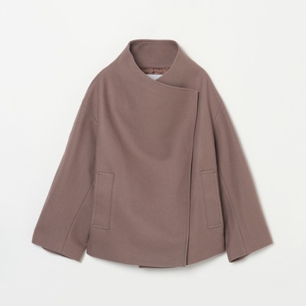 WOOL STAND COLLAR BLOUSON