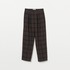 TOMAS WOOL CHECK TATERED PT 詳細画像