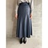 ECO LEATHER FLARE SKIRT 詳細画像