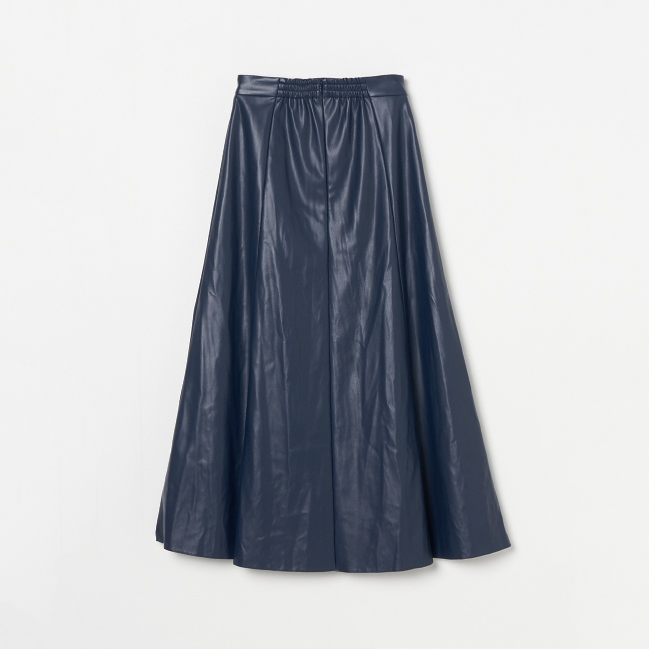 ECO LEATHER FLARE SKIRT 詳細画像 ブルー 1