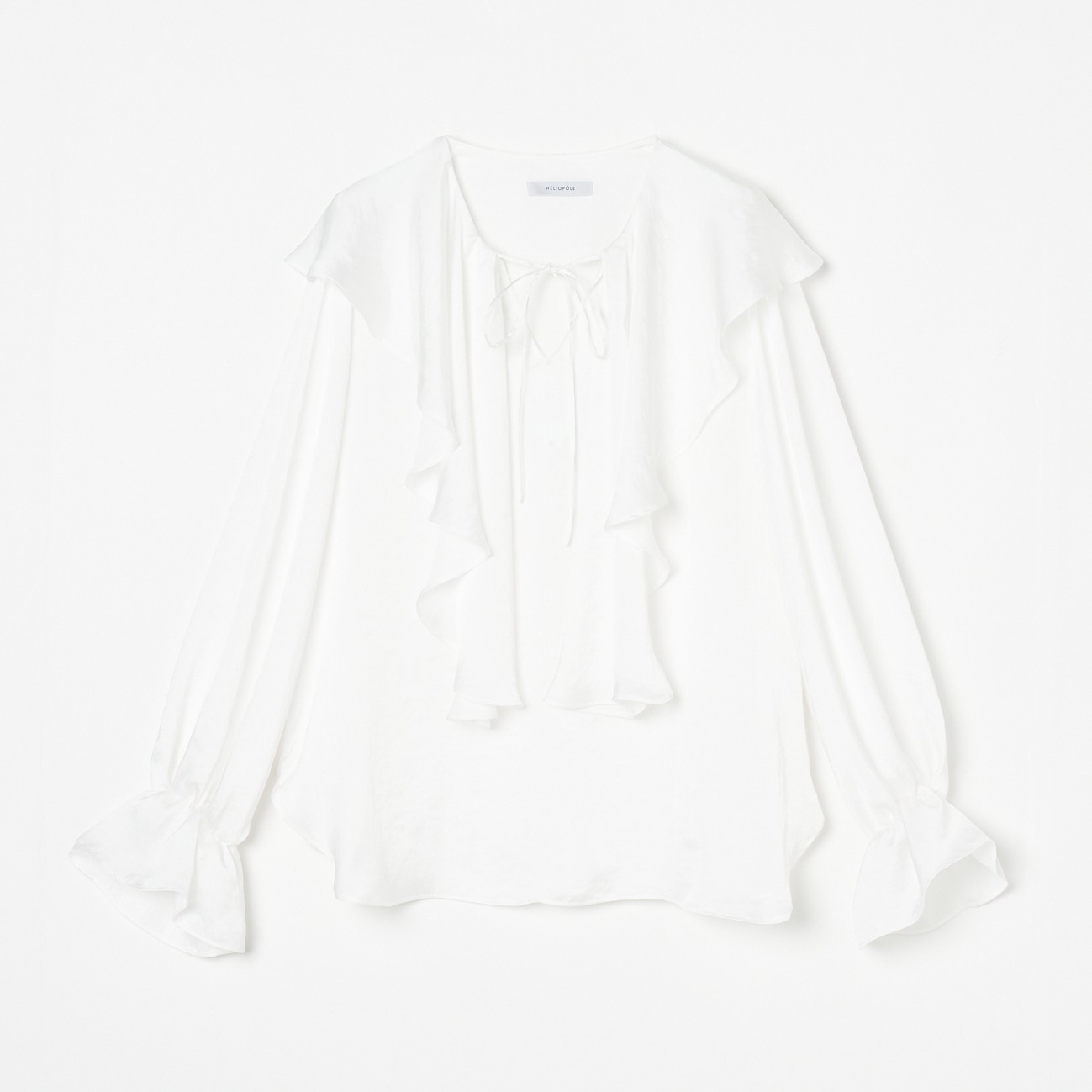 BOW&FRILL BLOUSE 詳細画像 ホワイト 1