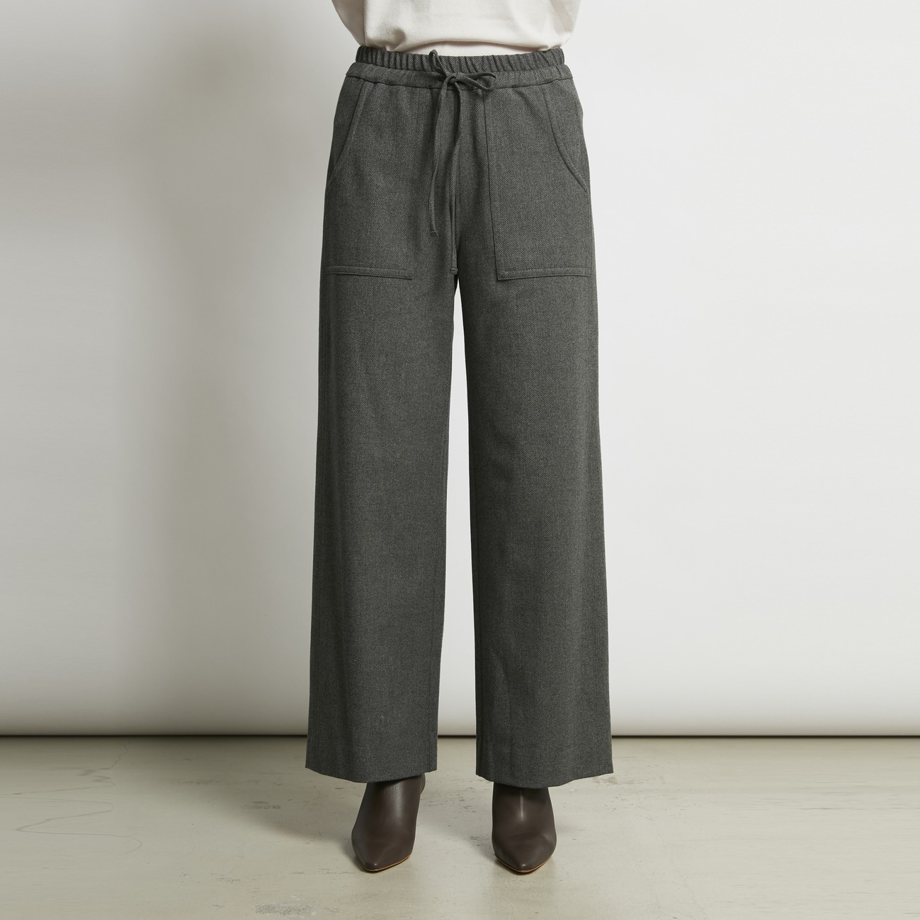 W-SIDED BRUSHED EASY  PANTs 詳細画像 ミディアムグレー 8