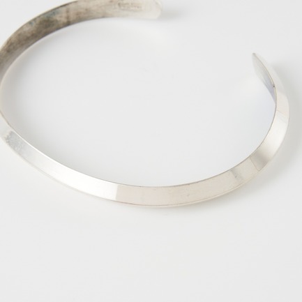 silver smooth beveled bracele 詳細画像 シルバー 3
