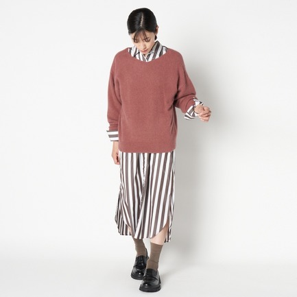 RACCOON 2WAY NECK PULLOVER 詳細画像 ピンク 15