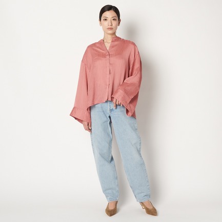 DOUBLE WILLOW BIG SLEEVES SHIRT 詳細画像 ホワイト 9