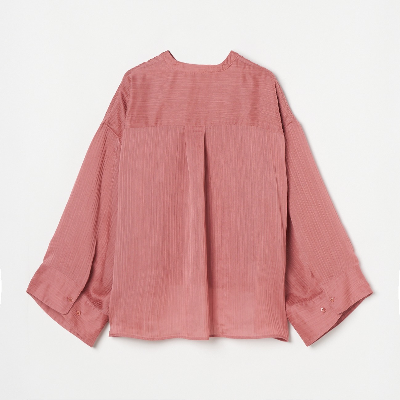 DOUBLE WILLOW BIG SLEEVES SHIRT 詳細画像 ピンク 1