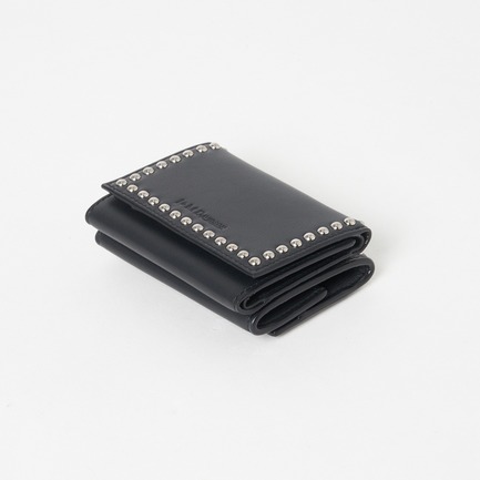FOLD WALLET WITH STUDS 詳細画像 ブラック 2