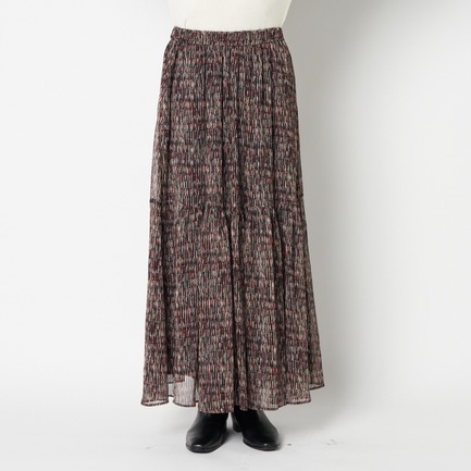 DEVEAUX PRINT SKIRT 詳細画像 レッド 4