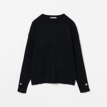BUTTON SLEEVE KNIT