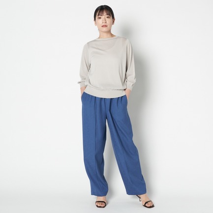LINEN TOUCH TAPERED PT 詳細画像 ブルー 12