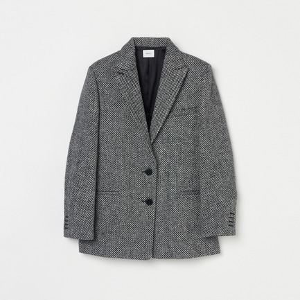 MONOTONE TWEED JACKET