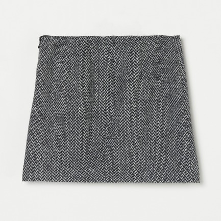 MONOTONE TWEED SKIRT 詳細画像 ブラック 1