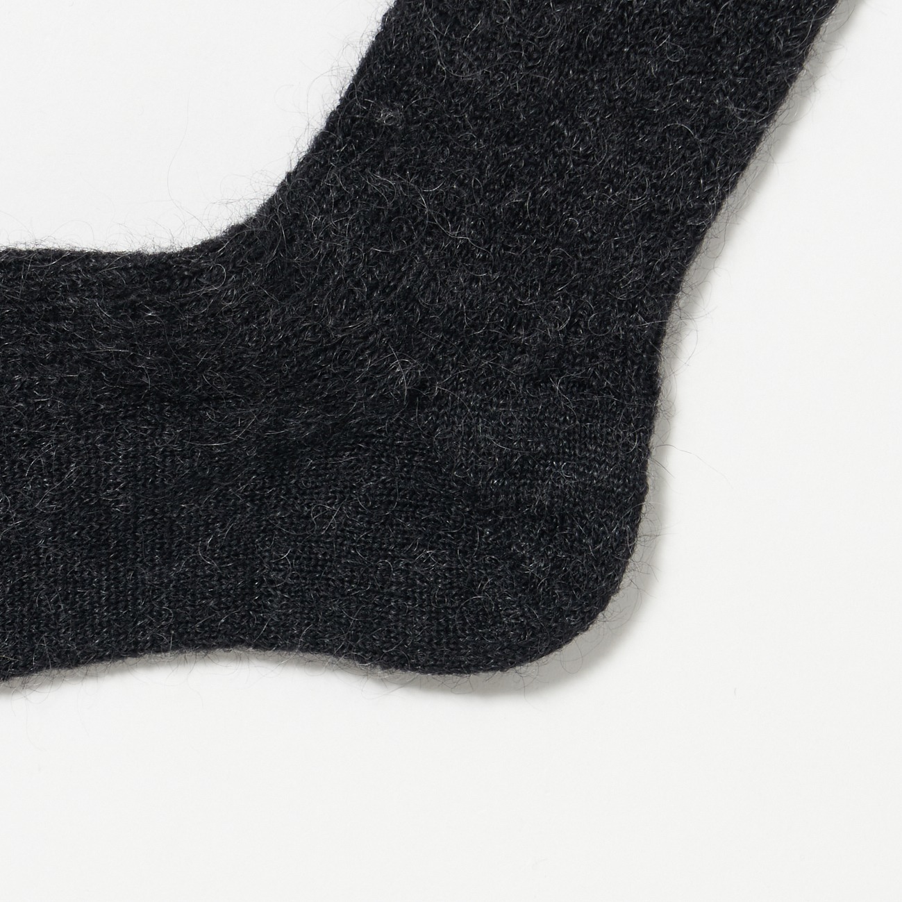 MOHAIR LINE SOCKS 詳細画像 チャコールグレー 3