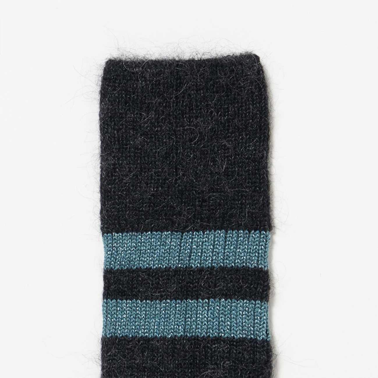 MOHAIR LINE SOCKS 詳細画像 チャコールグレー 5