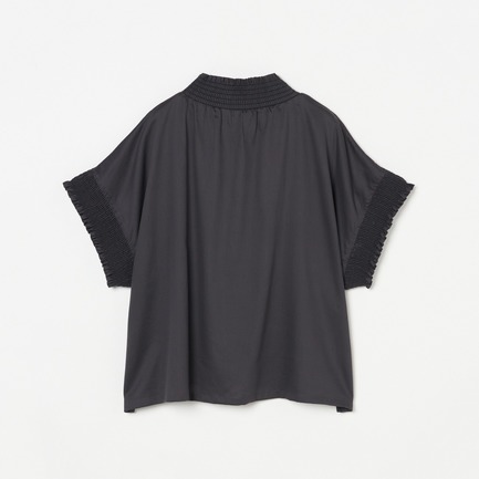 SHIRRING BLOUSE 詳細画像 チャコールグレー 1