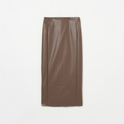 SYNTHETIC MATERIAL I LINE SKIRT