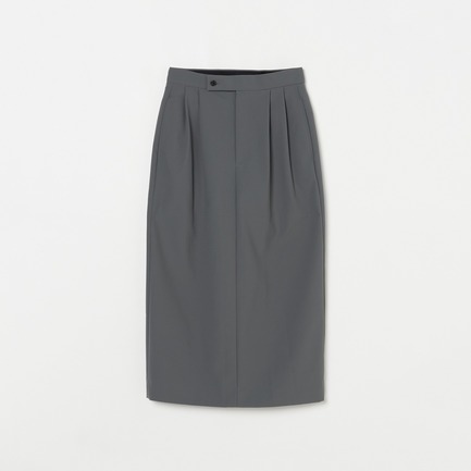 STRETCH TUCK SKIRT 詳細画像 スモーキーグリーン 1