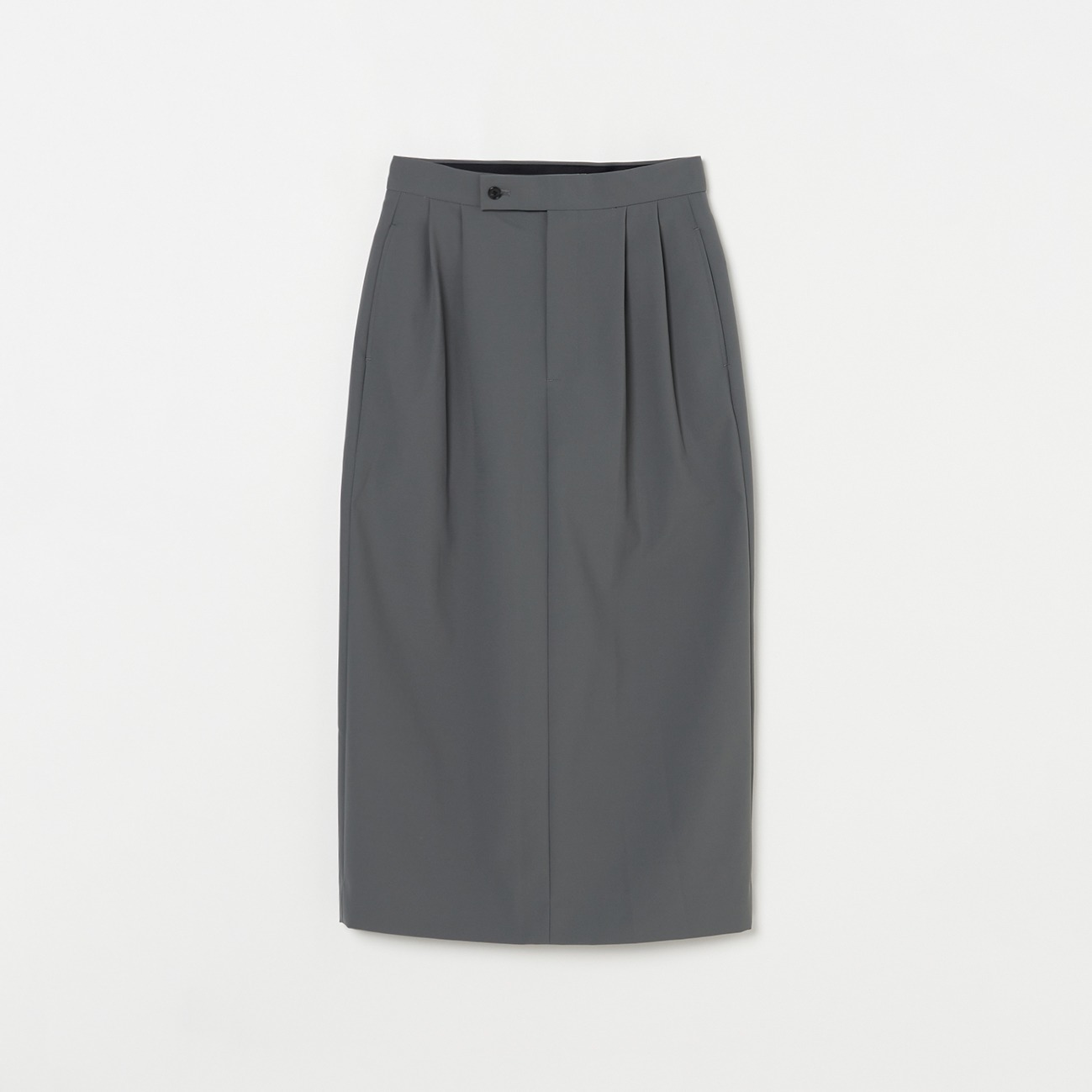 STRETCH TUCK SKIRT 詳細画像 スモーキーグリーン 1