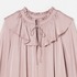 SATIN RUFFLES BLOUSE 詳細画像