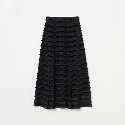 FRINGE FLARE SKIRT