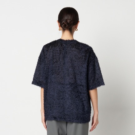 JACQUARD TEE BLOUSE 詳細画像 ネイビー 8