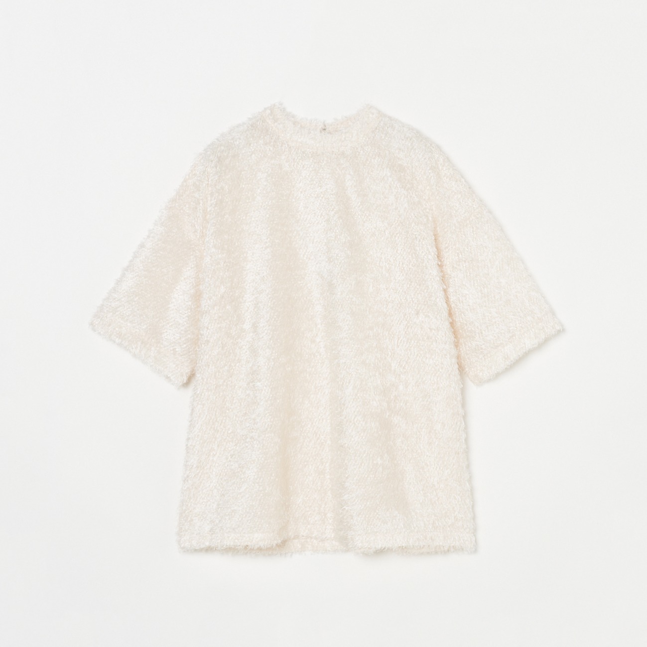 JACQUARD TEE BLOUSE 詳細画像 アイボリー 1