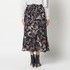 PRINTED GATHERED SKIRT 詳細画像