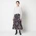 PRINTED GATHERED SKIRT 詳細画像