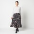 PRINTED GATHERED SKIRT 詳細画像