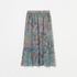 PRINTED GATHERED SKIRT 詳細画像