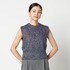 FEATHER YARN GLITTER KNIT VEST 詳細画像