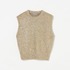 FEATHER YARN GLITTER KNIT VEST 詳細画像