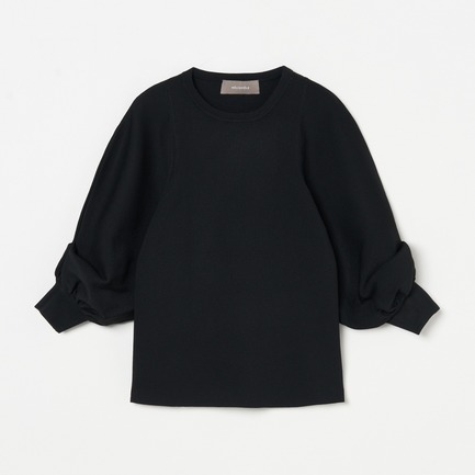 VOLUME HALF SLEEVE KNIT