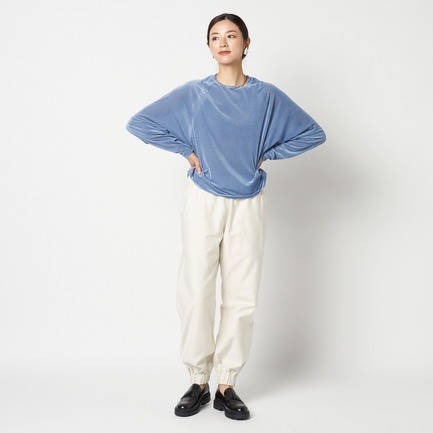 VELOUR RAGLAN SLEEVE PULLOVER 詳細画像 スカイブルー 10