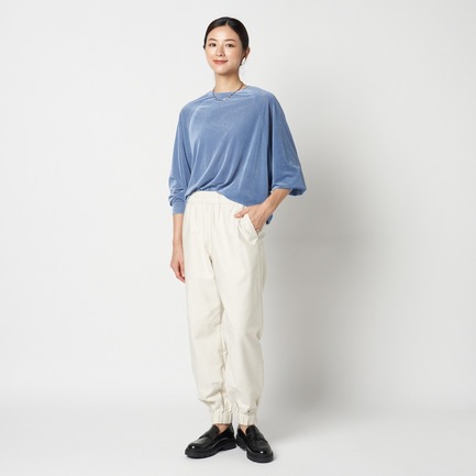 VELOUR RAGLAN SLEEVE PULLOVER 詳細画像 スカイブルー 11