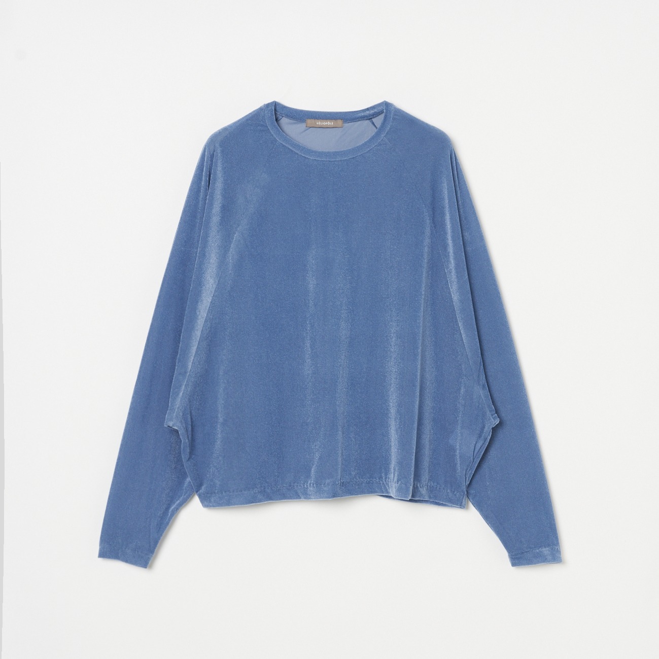 VELOUR RAGLAN SLEEVE PULLOVER 詳細画像 スカイブルー 1