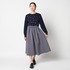 HIGH WAIST RANDOM TUCK SKIRT 詳細画像