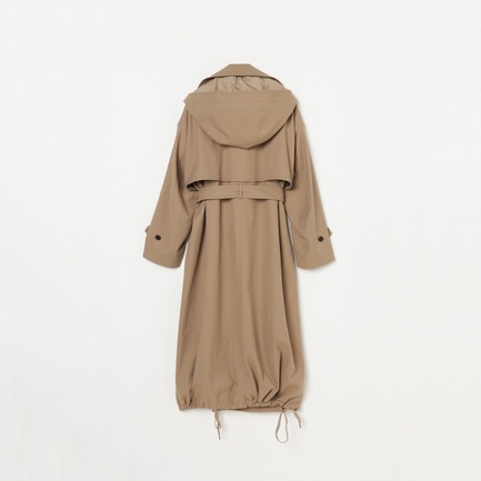 HOODED TRENCH COAT 詳細画像 ベージュ 1