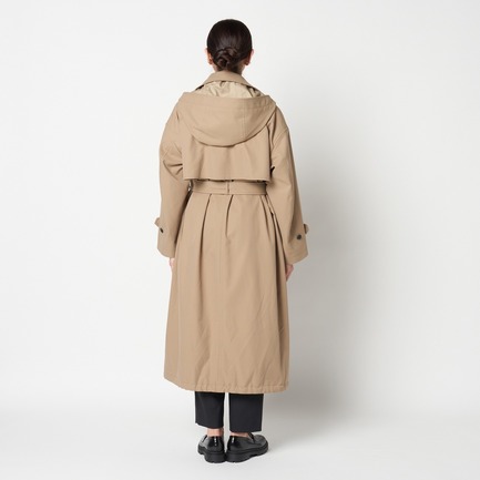 HOODED TRENCH COAT 詳細画像 ベージュ 12