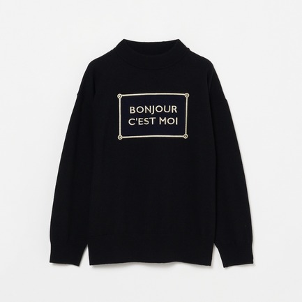 EMBROIDERY LOGO KNIT