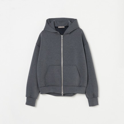 DOUBLE KNIT ZIP HOODY