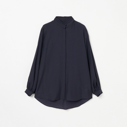 FRILL STAND COLLAR BLOUSE