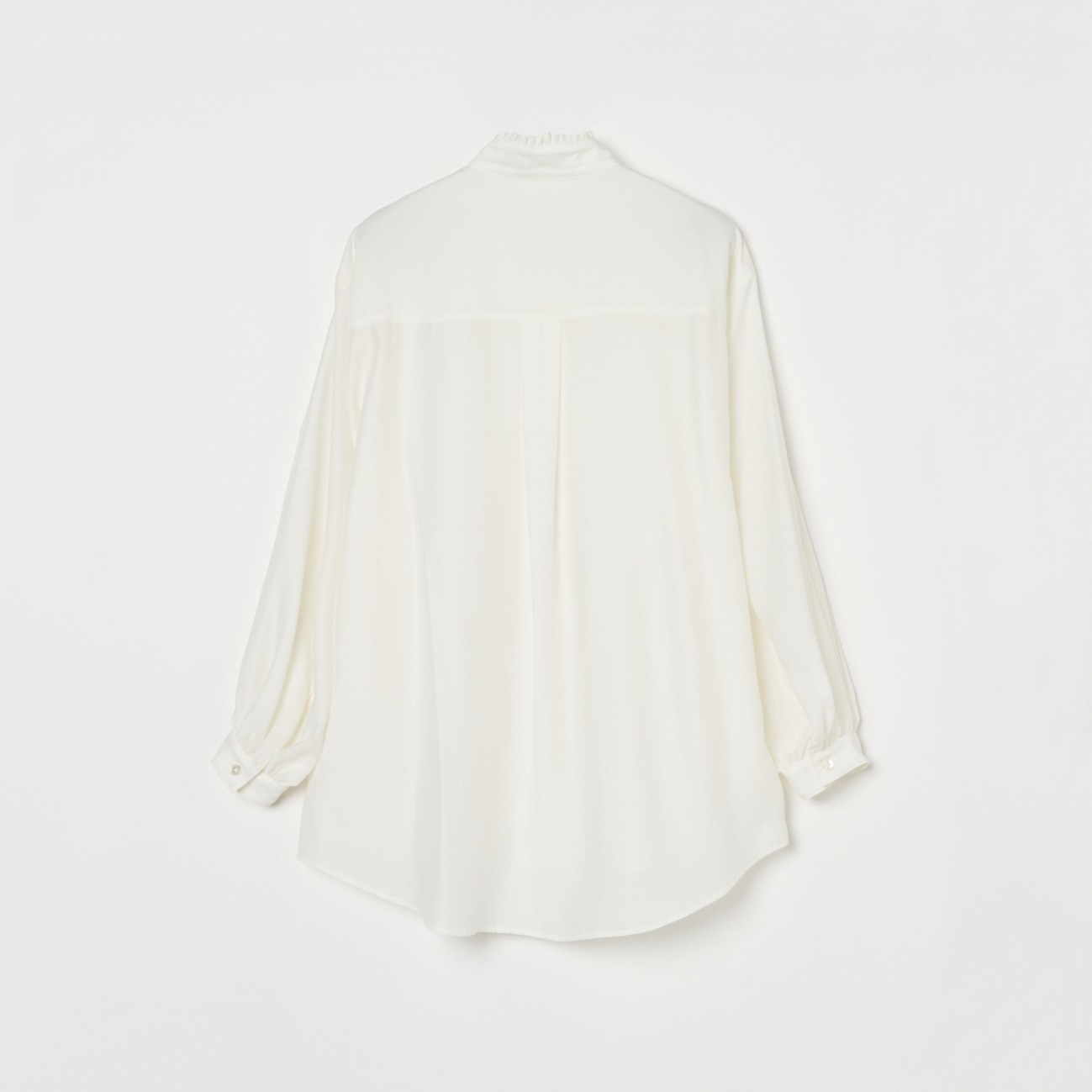 FRILL STAND COLLAR BLOUSE 詳細画像 アイボリー 1