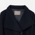 WOOL MELTON STAND COLLAR COAT 詳細画像