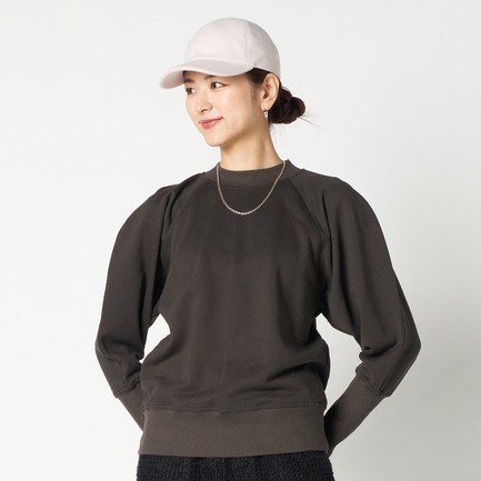 LONG RIB SWEAT SHIRT 詳細画像 チャコールグレー 4