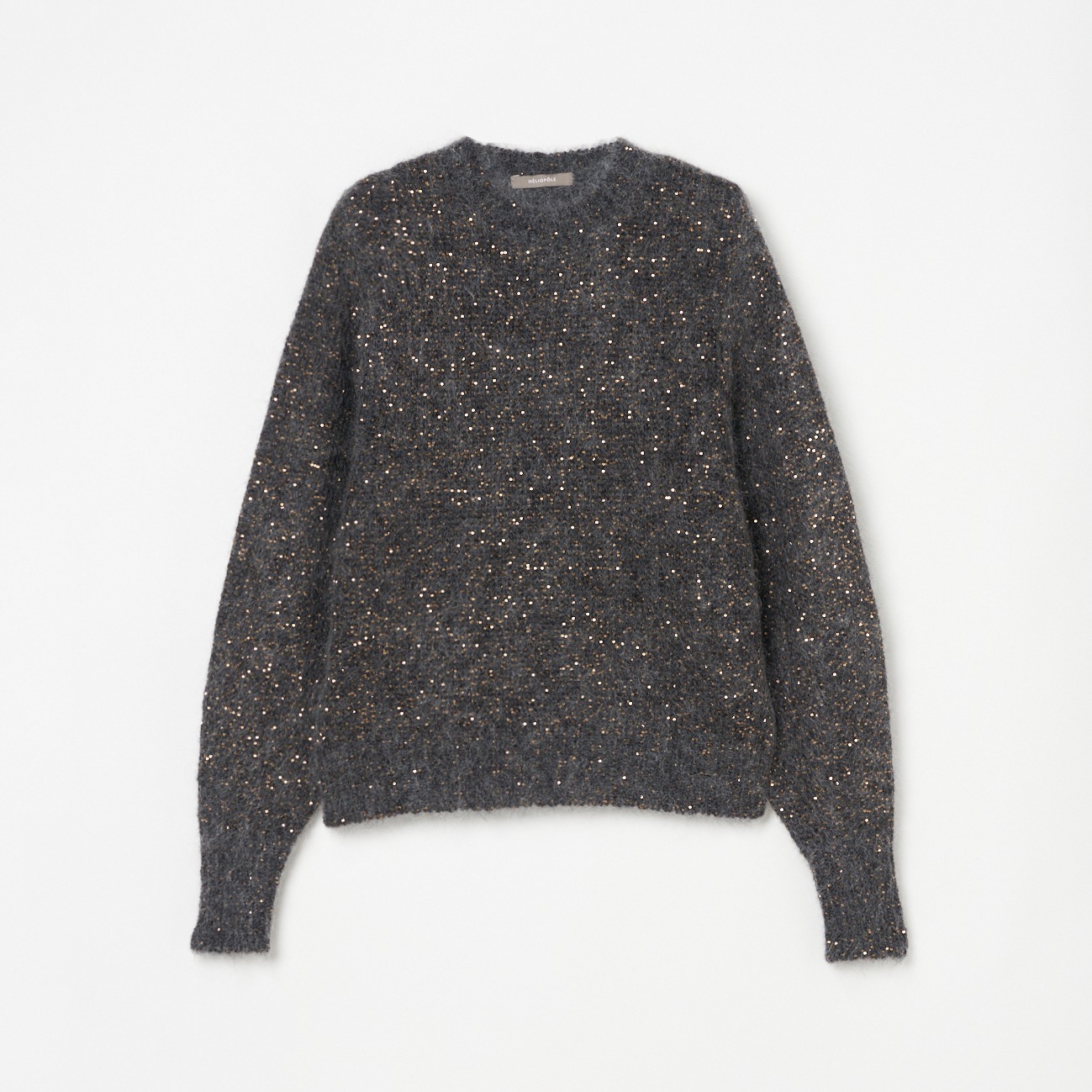 MOHAIR SPANGLE KNIT 詳細画像 ブラック 1