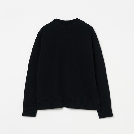 MOCK NECK KNIT