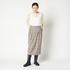 CHECK COCOON SKIRT 詳細画像