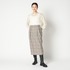 CHECK COCOON SKIRT 詳細画像