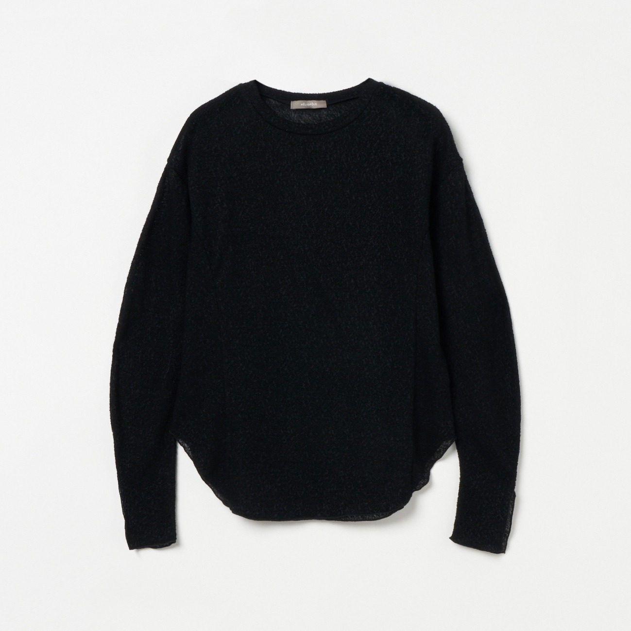 WOOL LACY JACQURD PULLOVER 詳細画像 ブラック 1